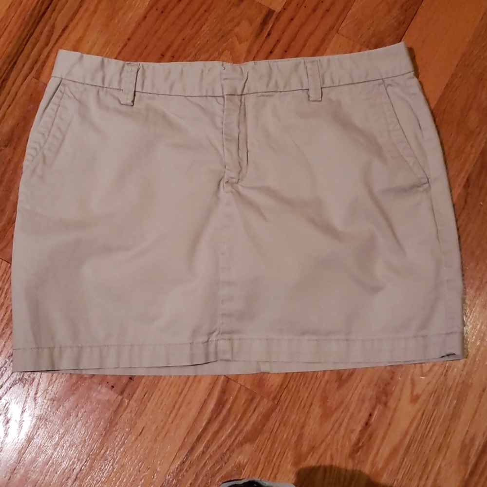Gap khaki skirt size 12
